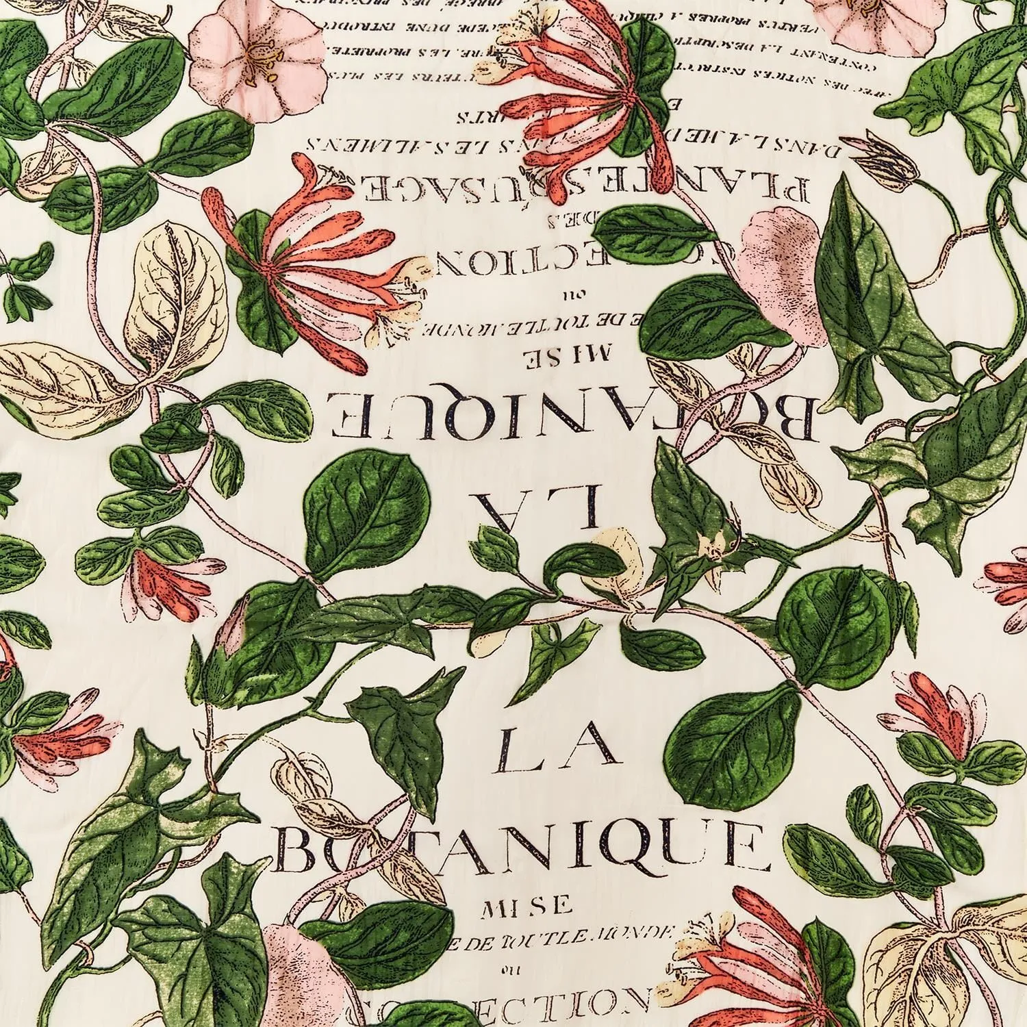 Honeysuckle Print Scarf