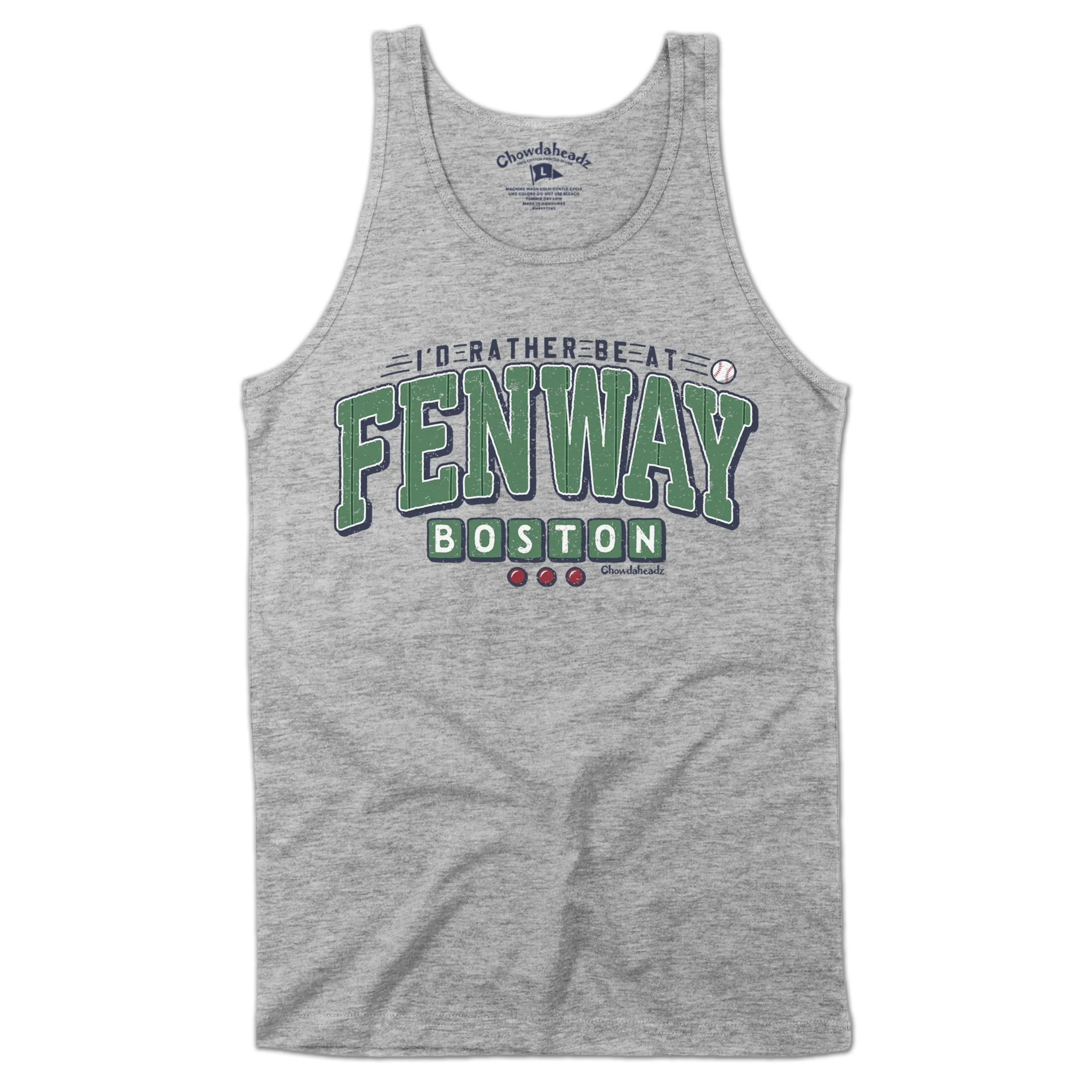 I'd Rather Be At Fenway  Men's Tank Top