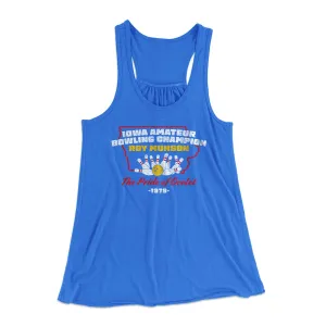 Iowa Amateur Bowling Champion Women's Flowey Tank Top