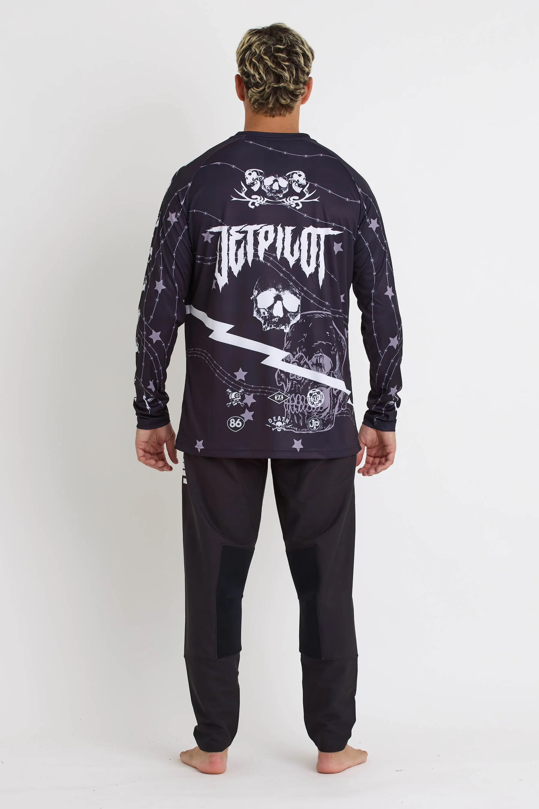 Jetpilot Thrillseekeer Jersey - Black