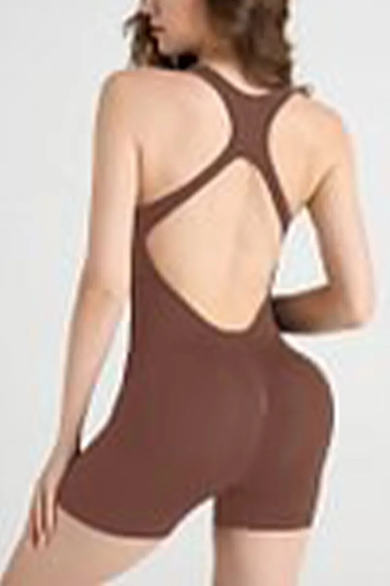 JS3519 Racer Back Rompers