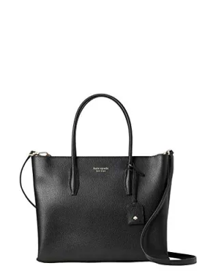 Kate Spade Handbag Women's Eva Medium Zip Top Satchel Black