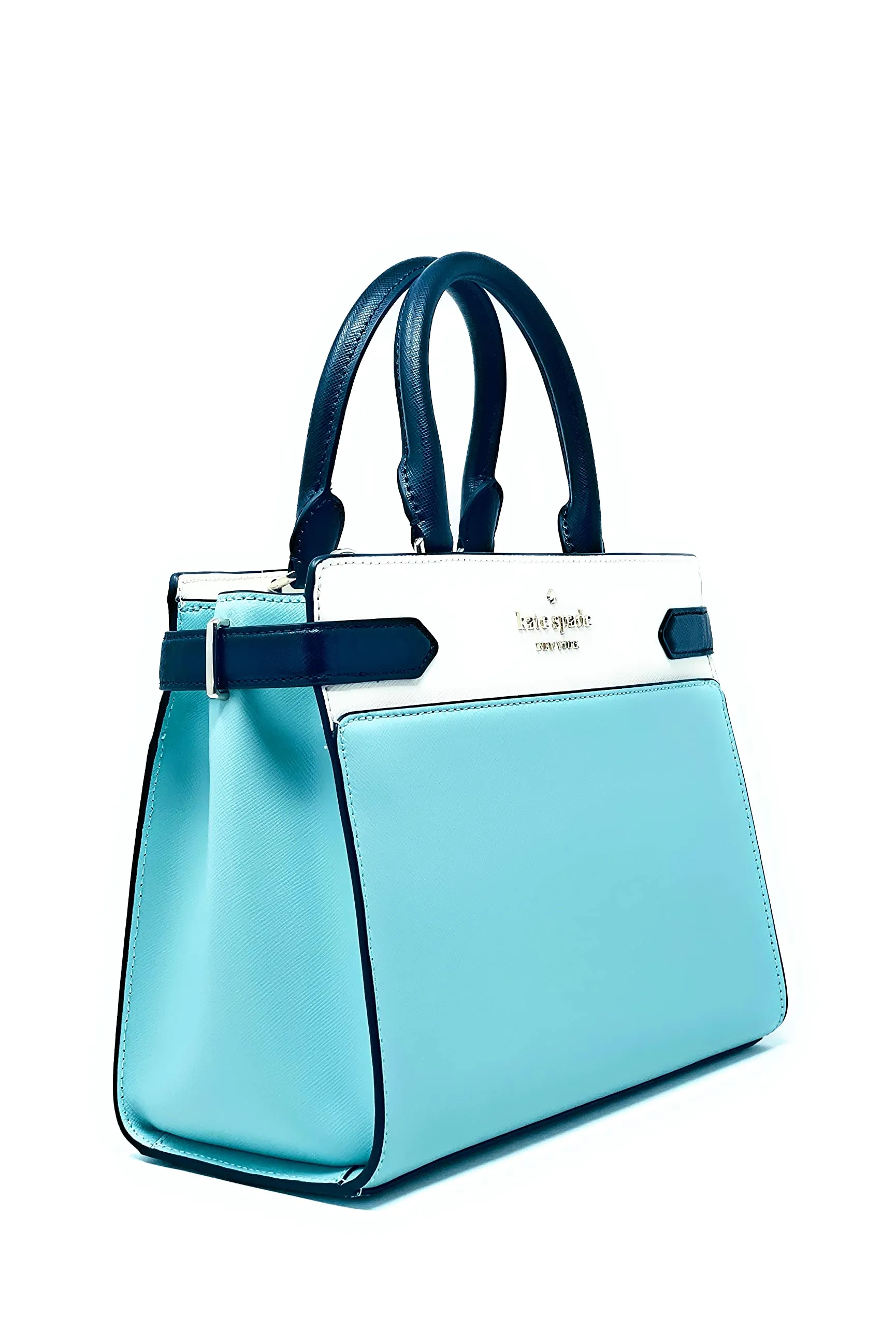 Kate Spade Staci Medium Top Zip Satchel Crossbody Poolside Multi
