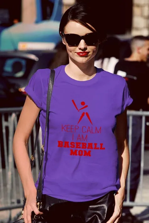 Keep Calm I am Baseball Mom