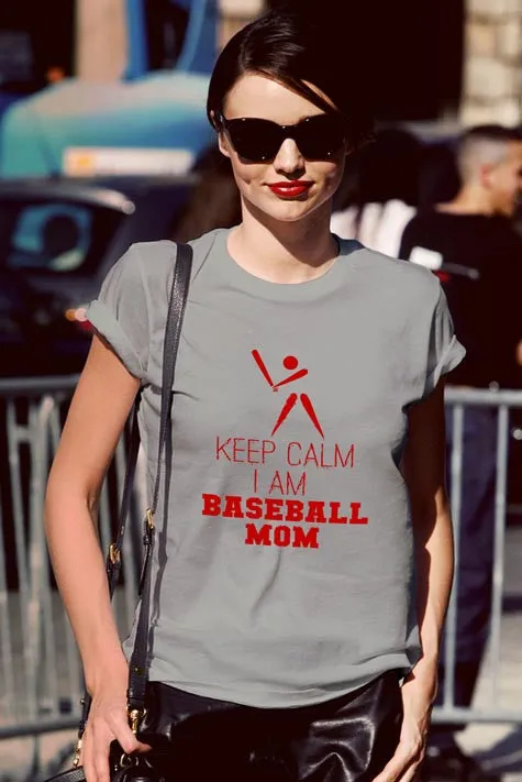 Keep Calm I am Baseball Mom