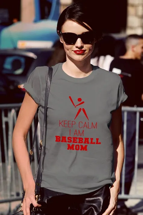Keep Calm I am Baseball Mom
