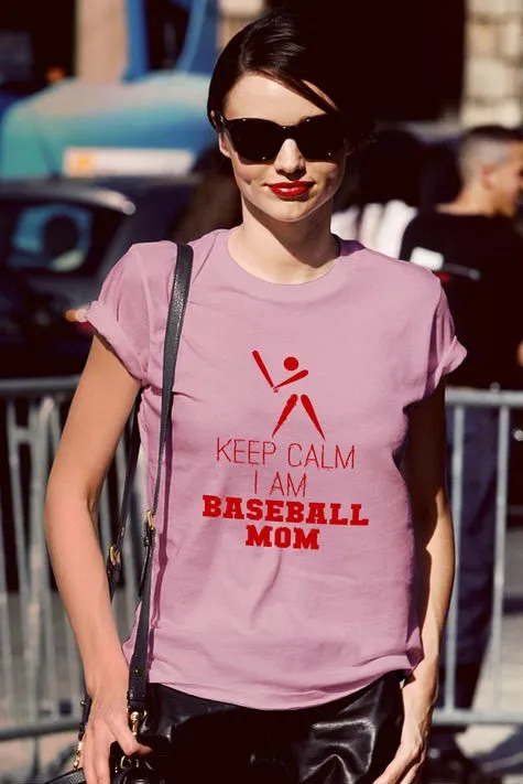 Keep Calm I am Baseball Mom