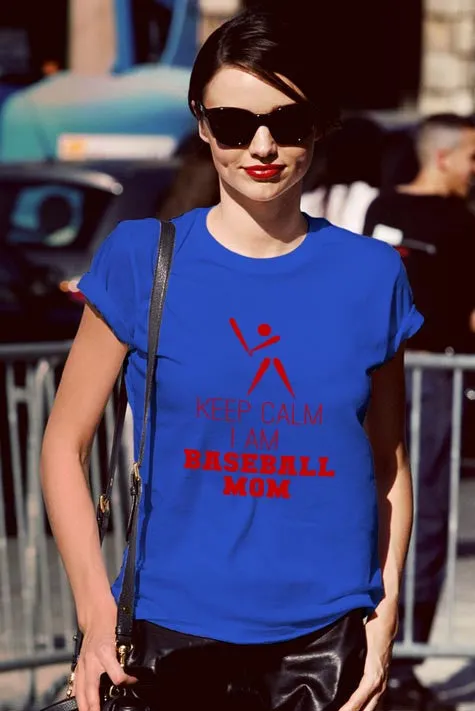 Keep Calm I am Baseball Mom