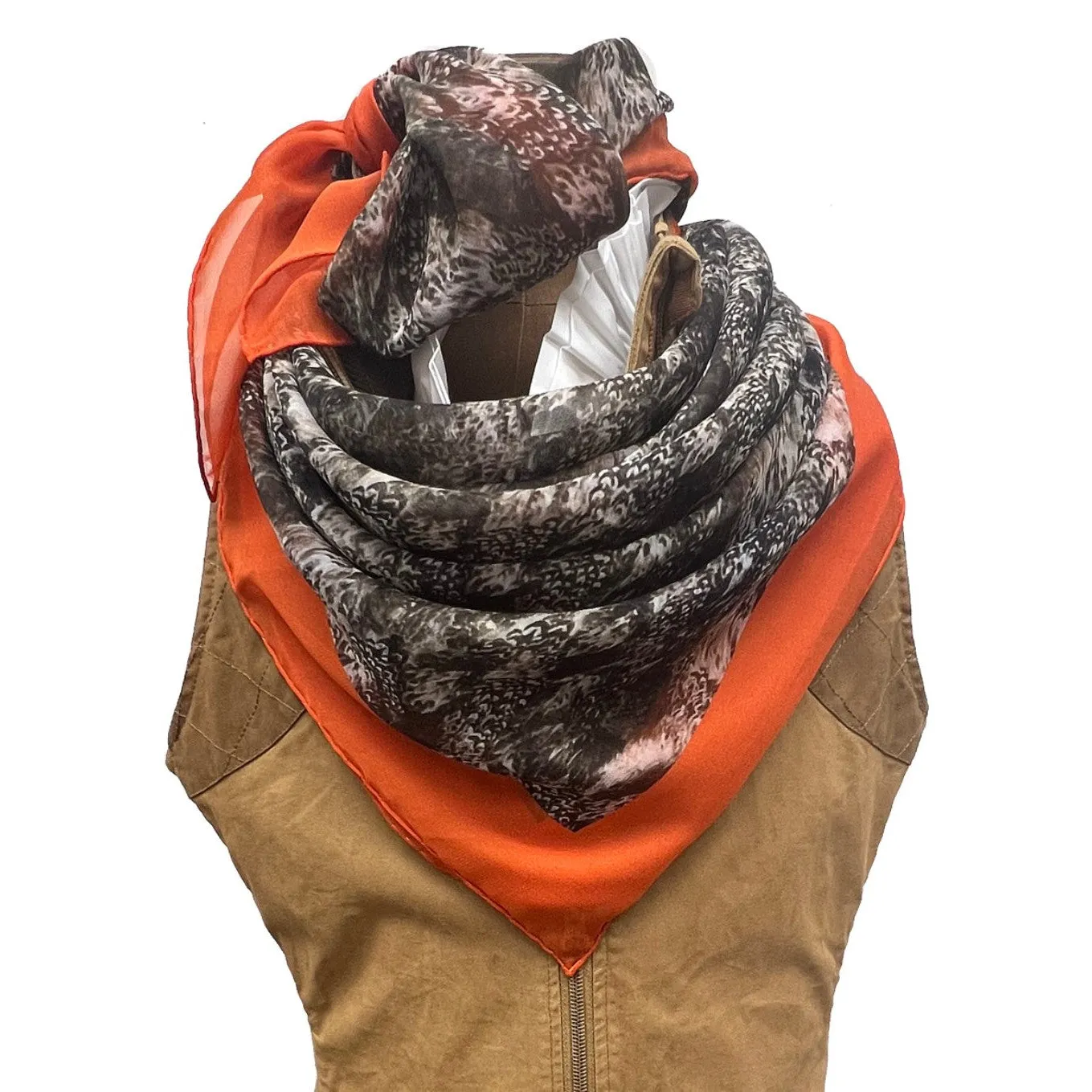 Kevin's Finest Ladies Sporting Oversized Silk Scarfs