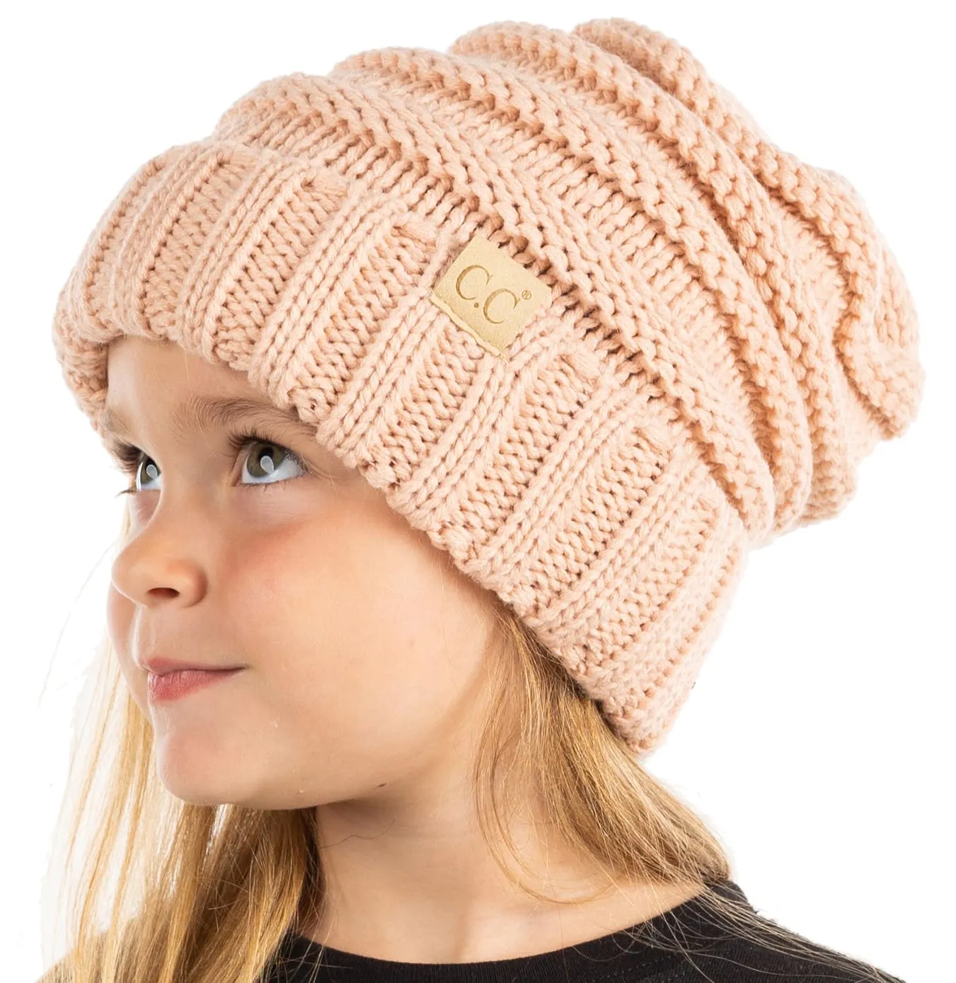 Kids Oversized Slouchy Beanies