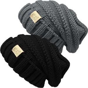 Kids Oversized Slouchy Beanies