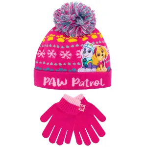 Kids Paw Patrol Winter Hat and Gloves Set