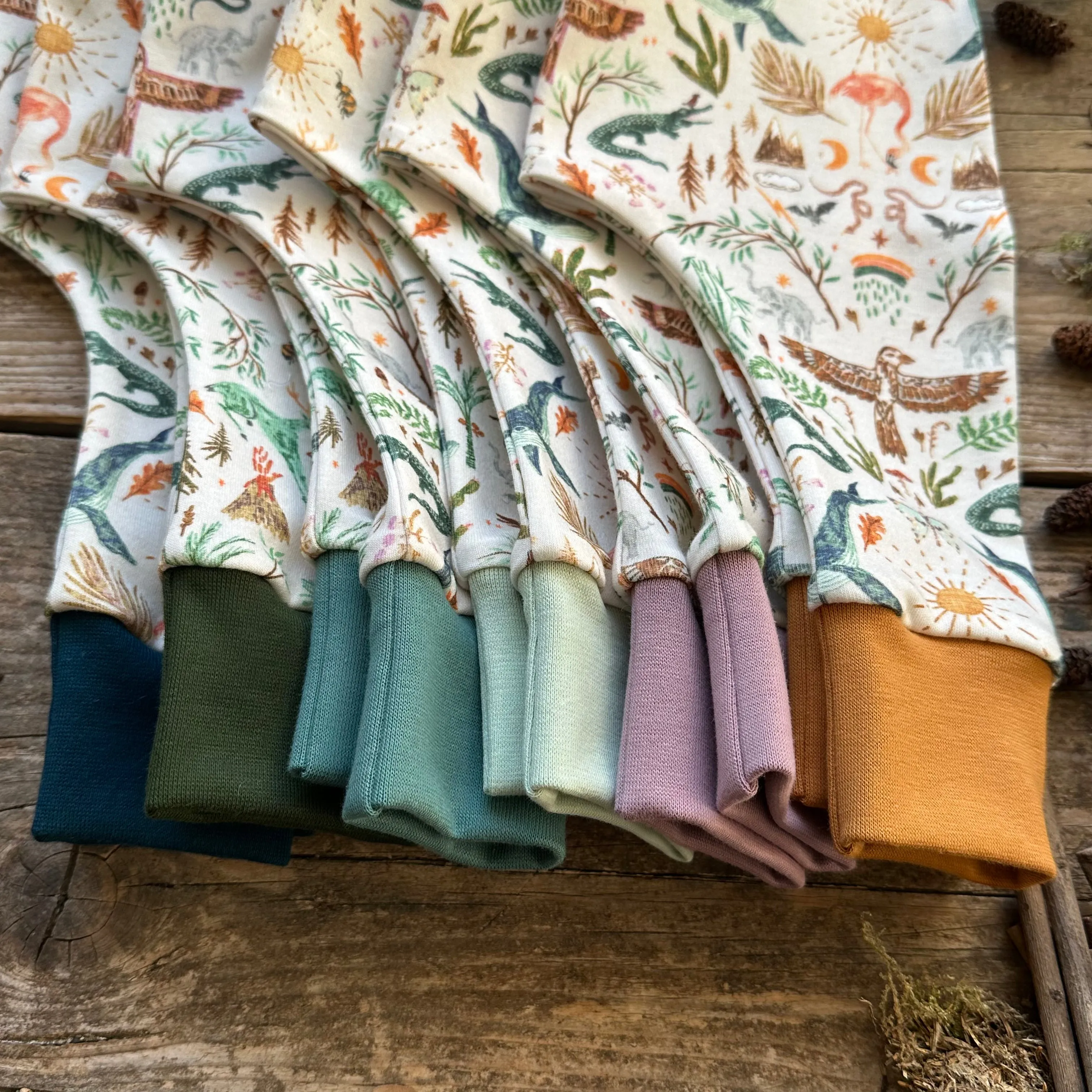 Kingdoms Footed Romper