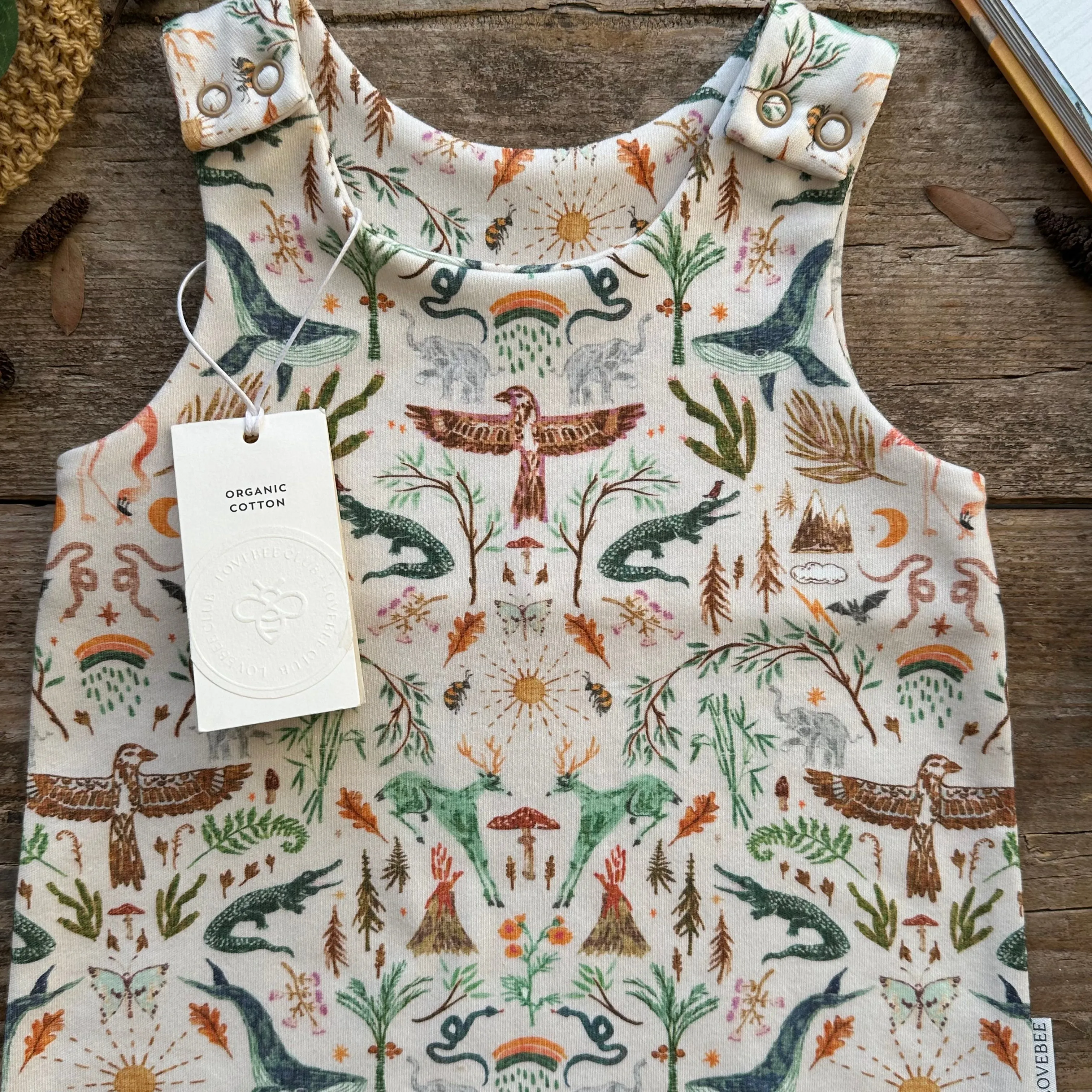 Kingdoms Footed Romper