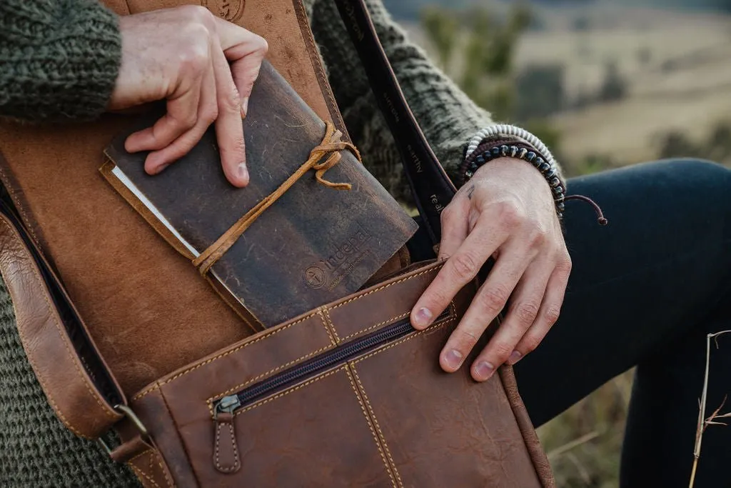 Leather Messenger Bag - Wanderer - Regular