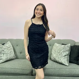 Let's Get Personal Dress - Black