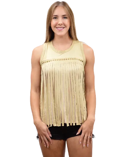 Liberty Wear Collection Tops: Fringe Tank