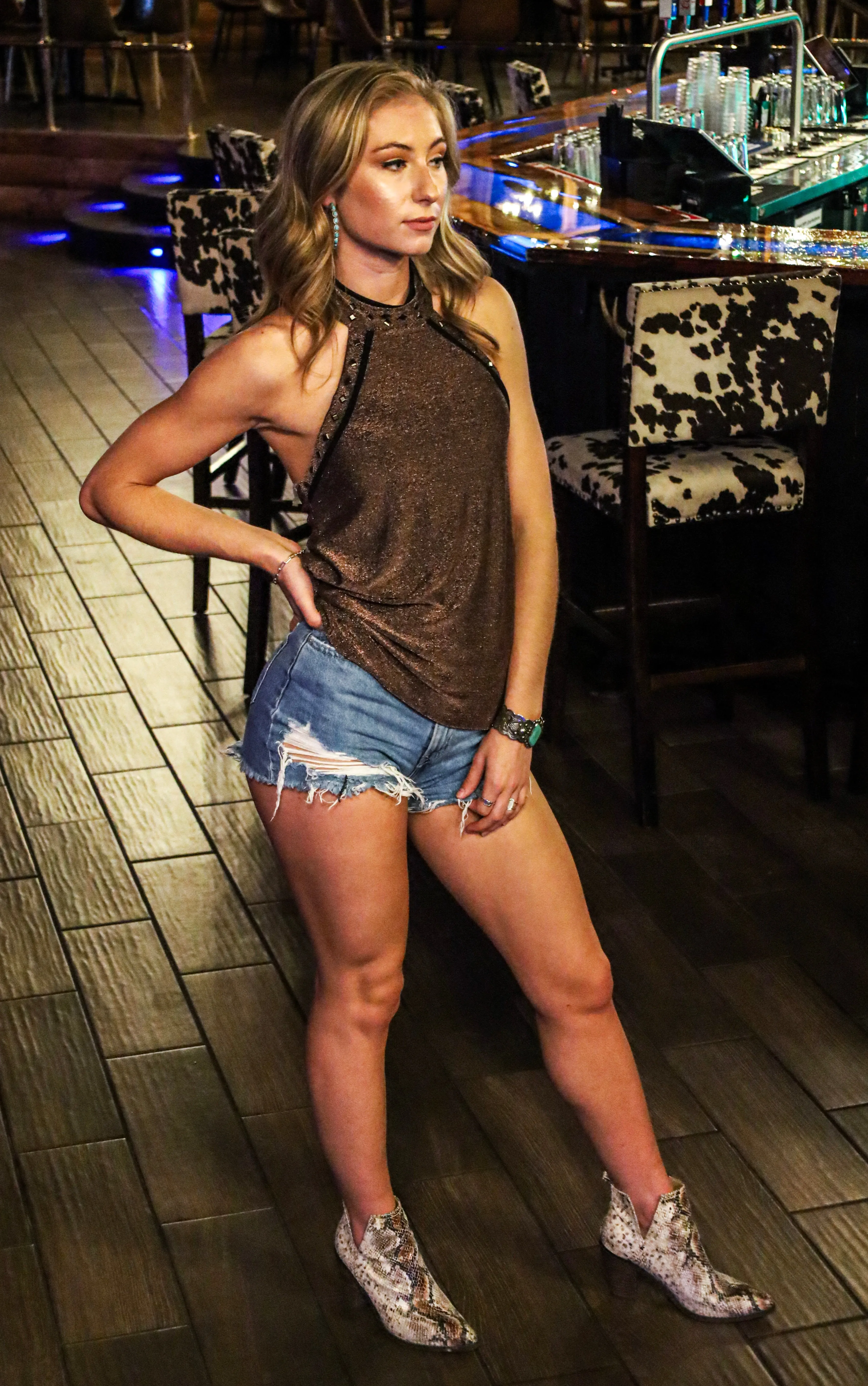 Liberty Wear Collection Tops: Halter Tank Mae West