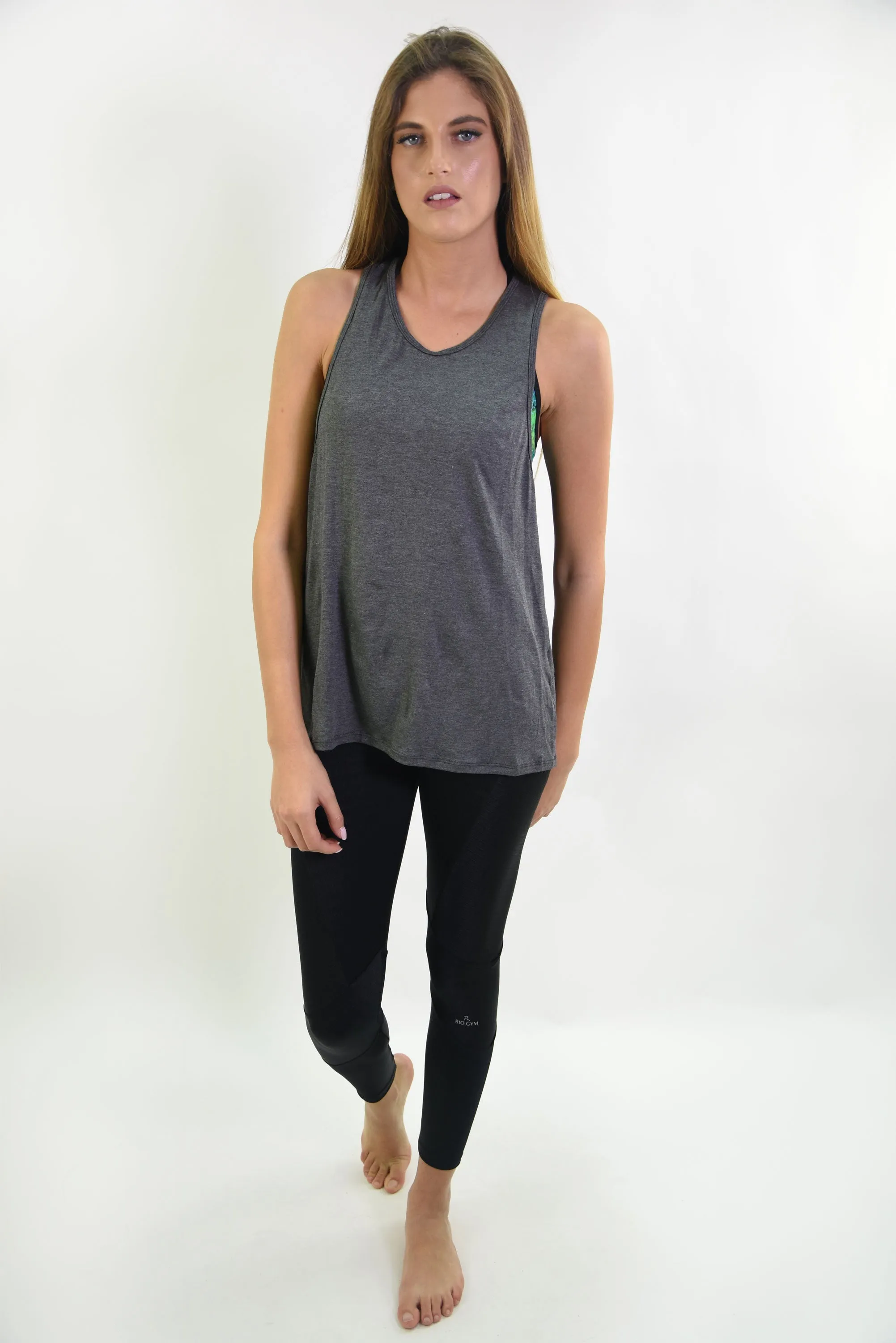 Livia Tank - Dark Grey