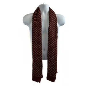 Loro Piana Baroque Printed Cashmere Silk Shawl Scarf - OS