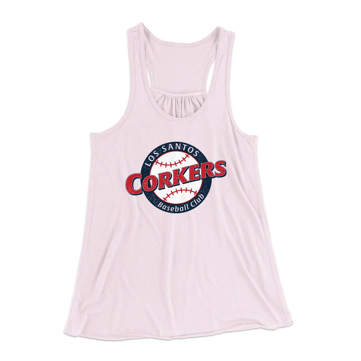 Los Santos Corkers Women's Flowey Racerback Tank Top
