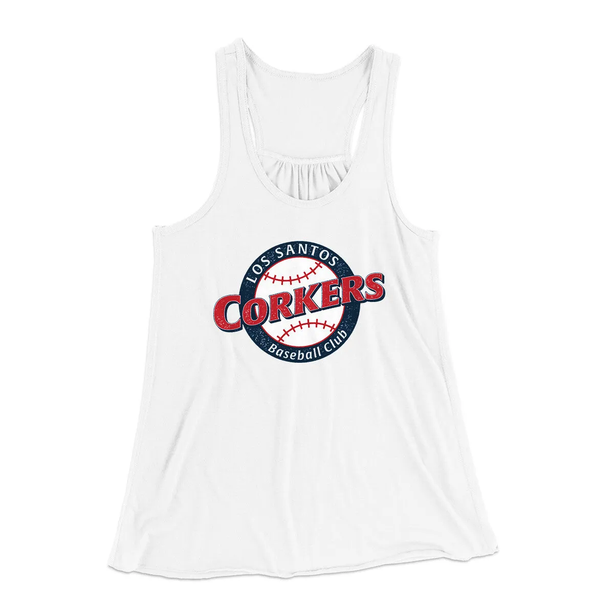 Los Santos Corkers Women's Flowey Racerback Tank Top