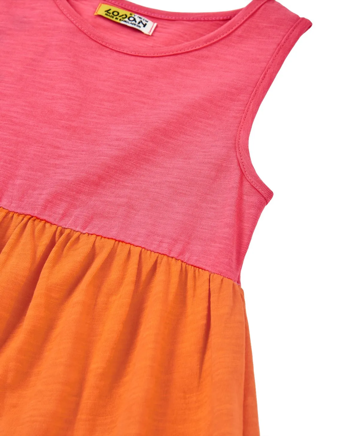 Losan Pink Color Block Dress