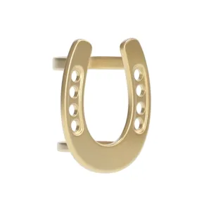 Lucky Horseshoe Scarf Ring