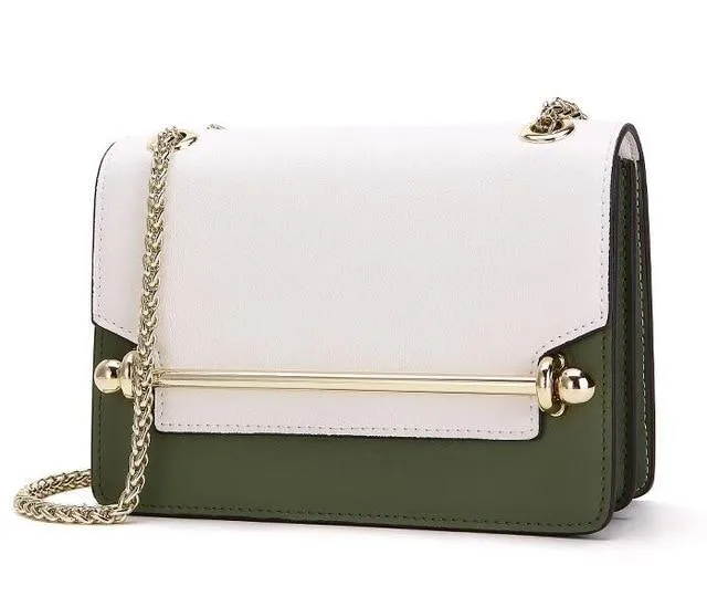 Mansurstudios women fashion genuine leather shoulder bag