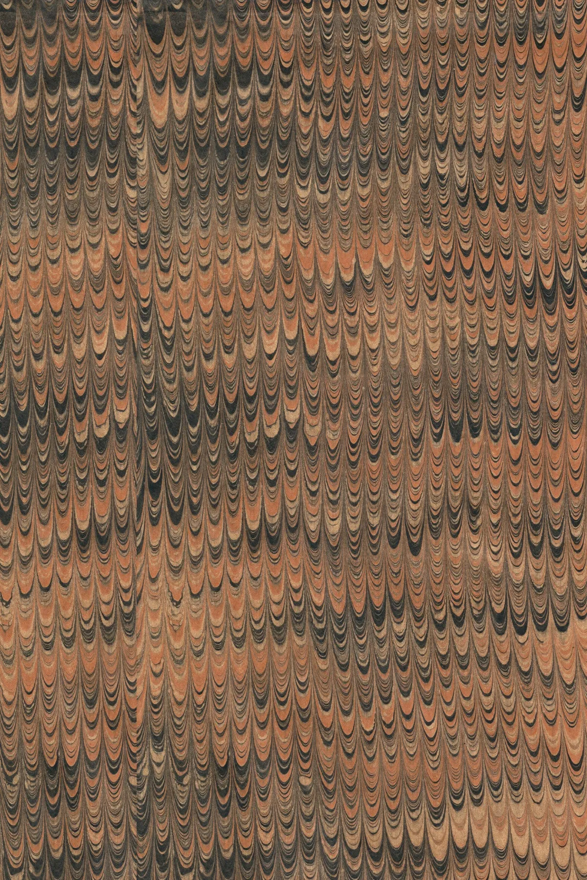 Marbled Combed Earth Square Scarf