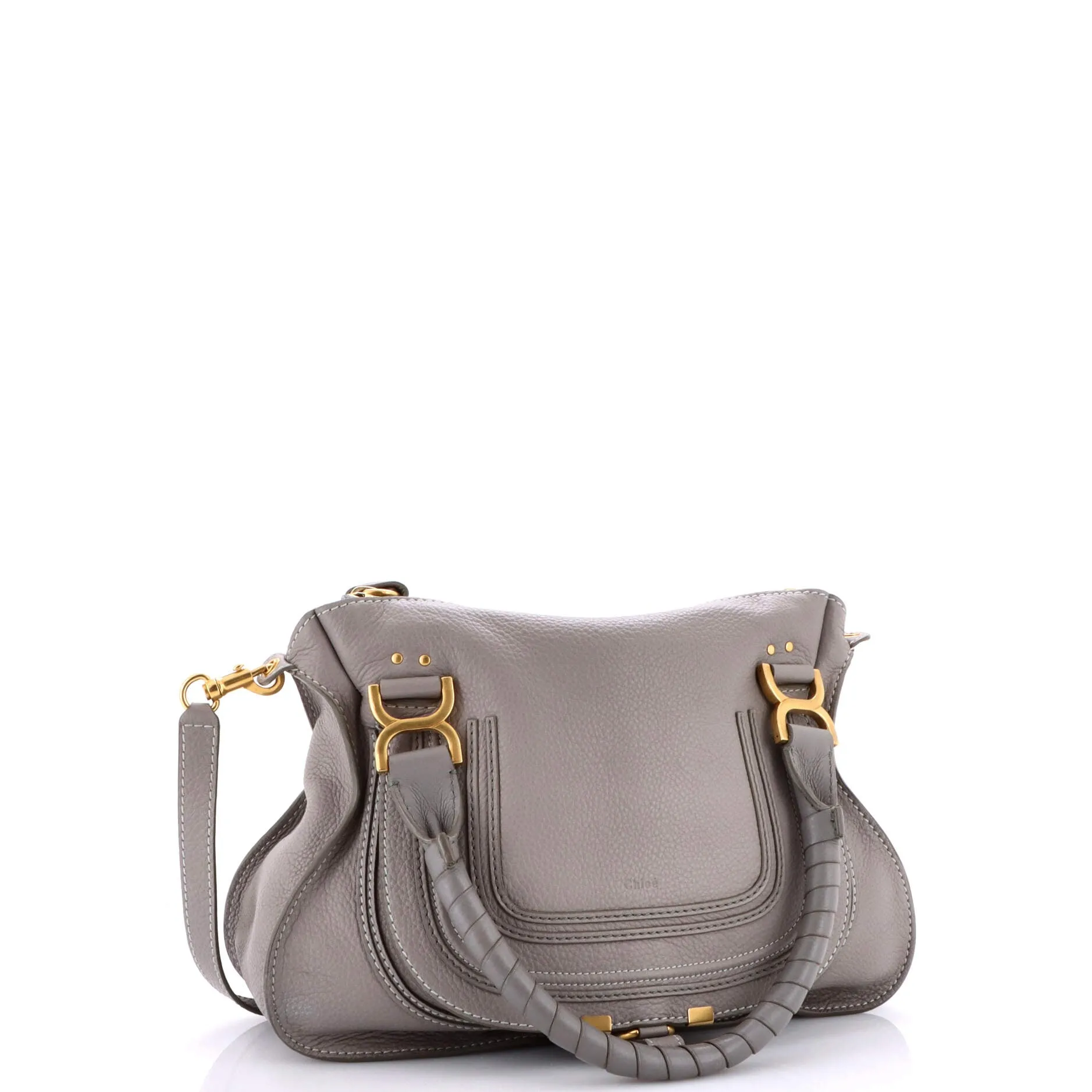 Marcie Satchel Leather Medium