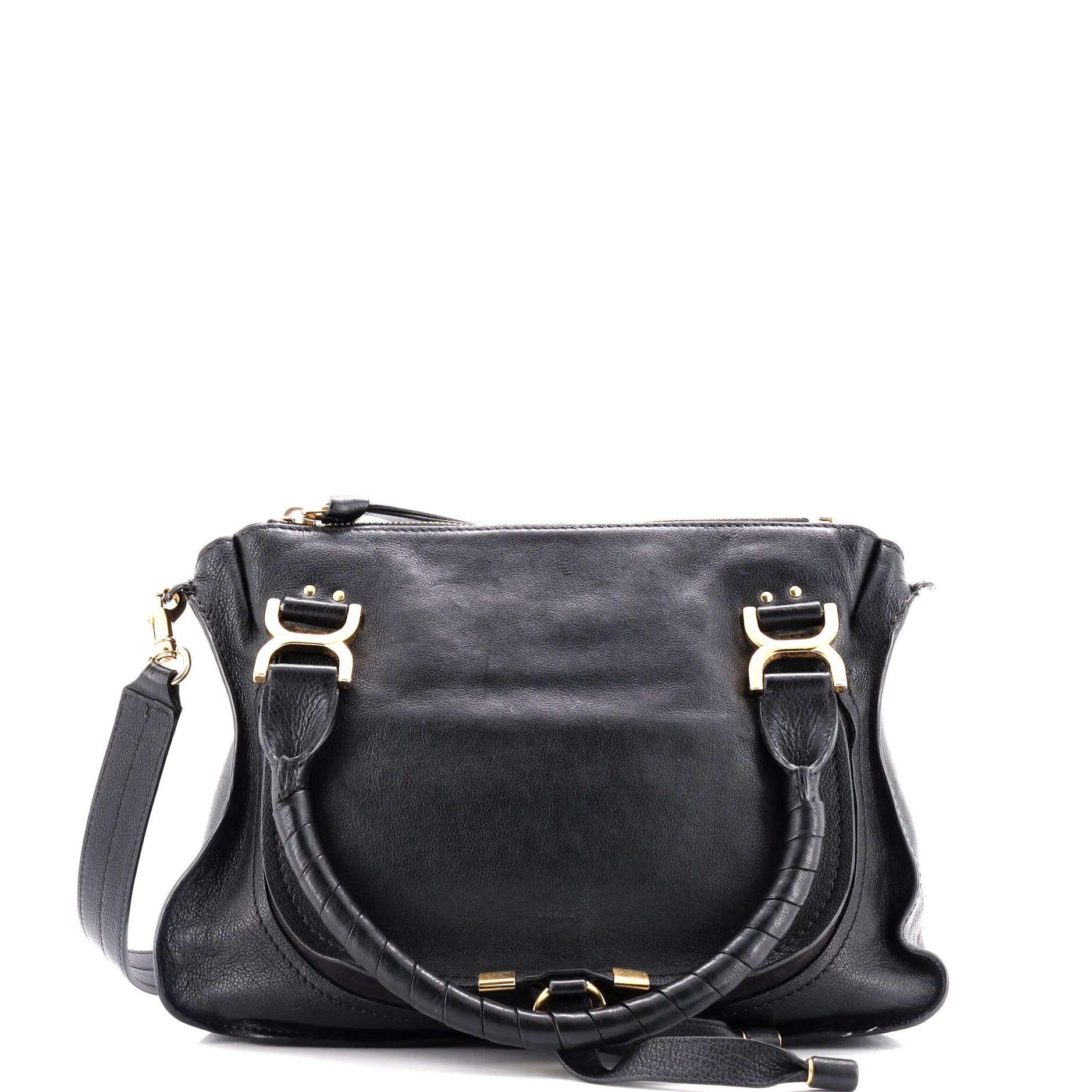Marcie Satchel Leather Medium
