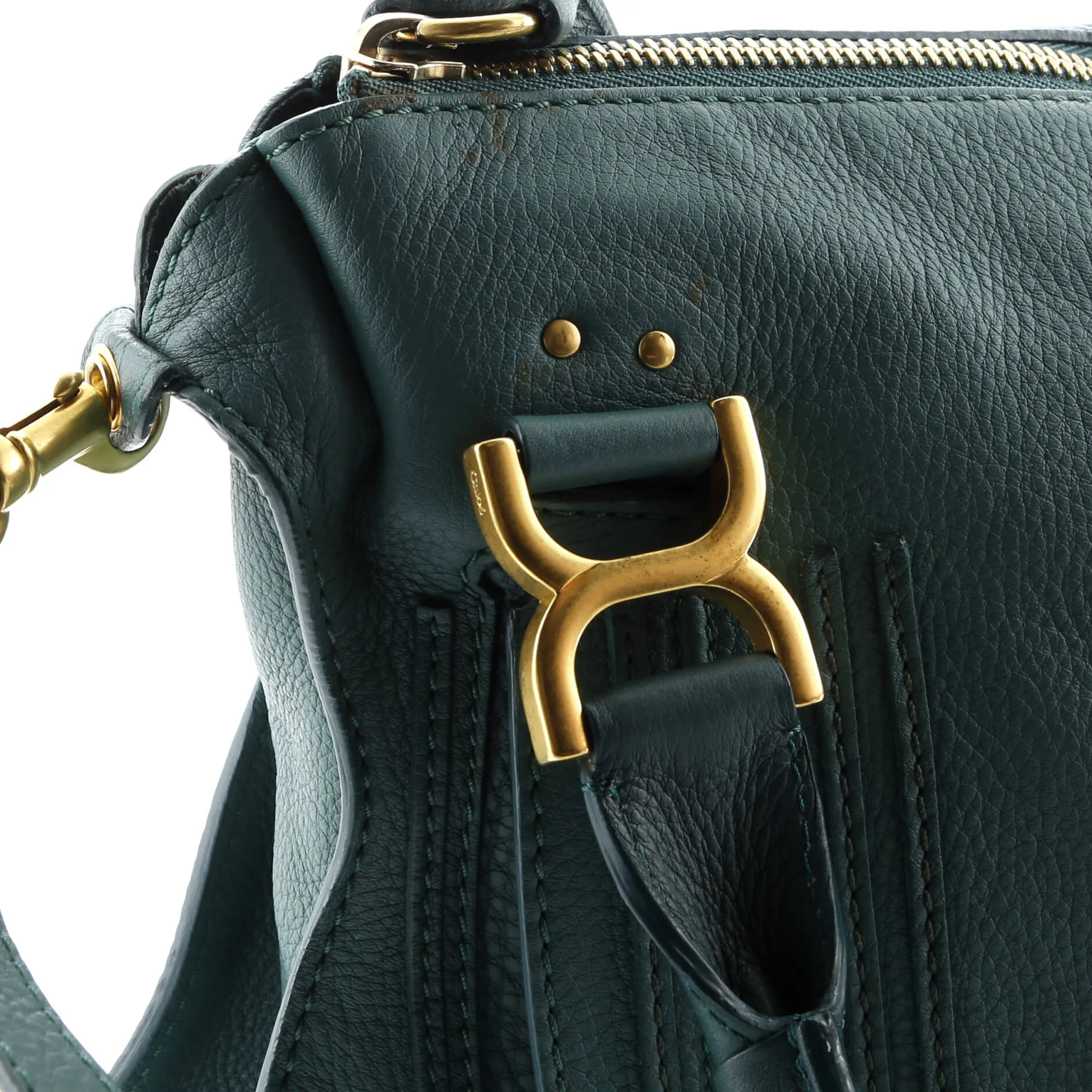 Marcie Satchel Leather Medium