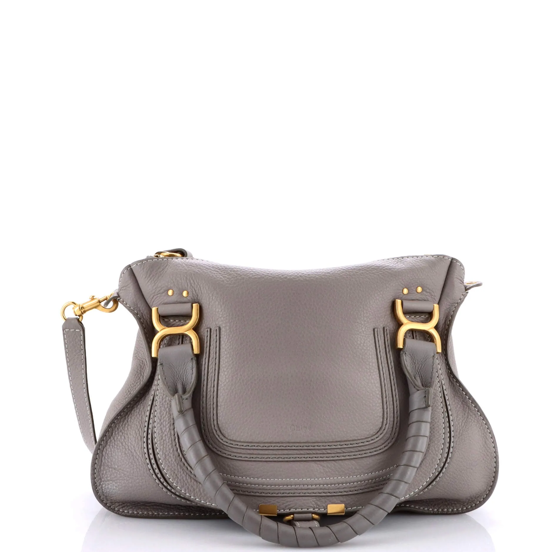 Marcie Satchel Leather Medium