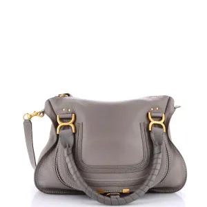 Marcie Satchel Leather Medium