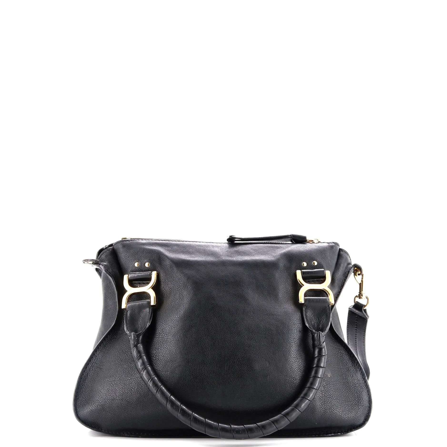 Marcie Satchel Leather Medium