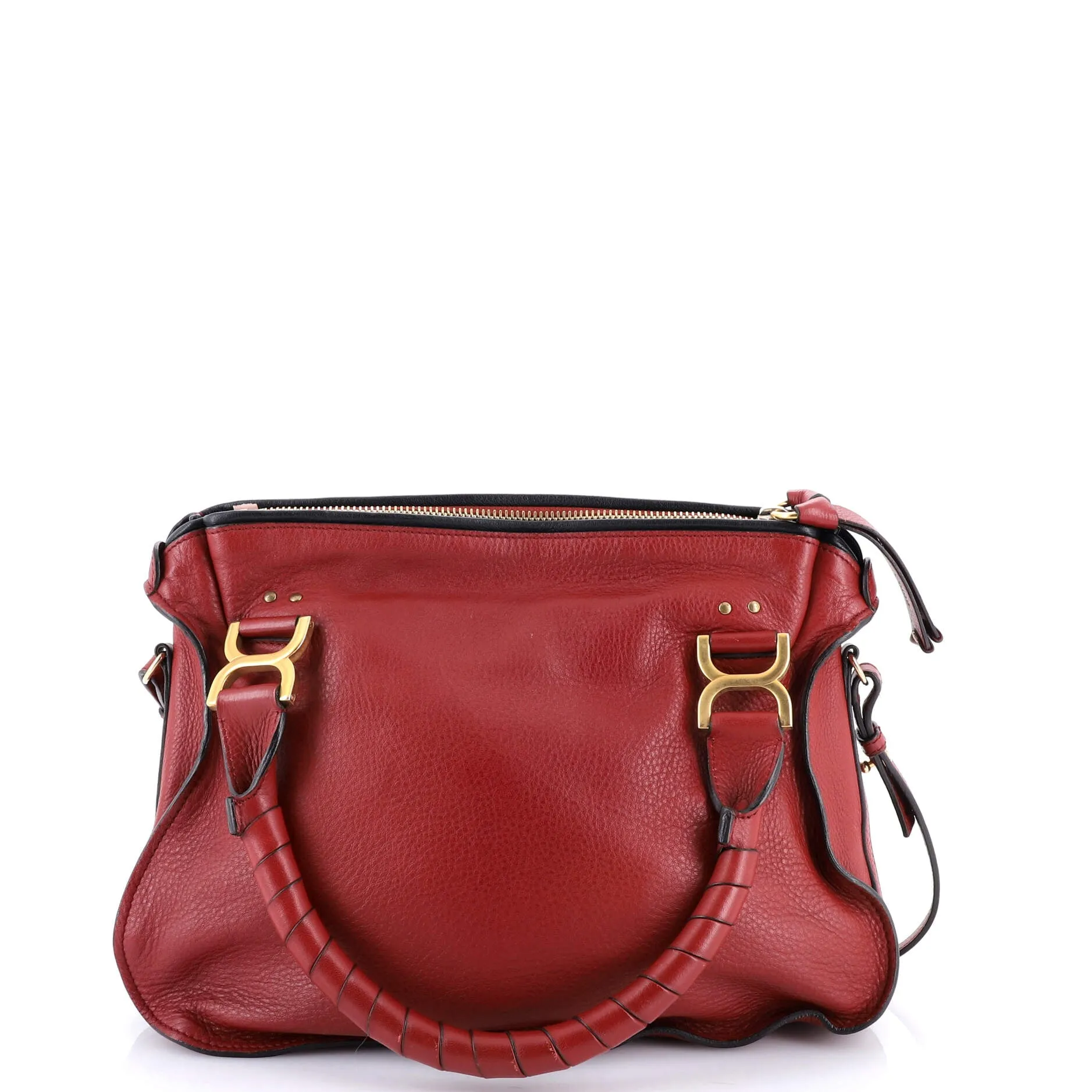 Marcie Satchel Leather Medium