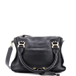 Marcie Satchel Leather Medium