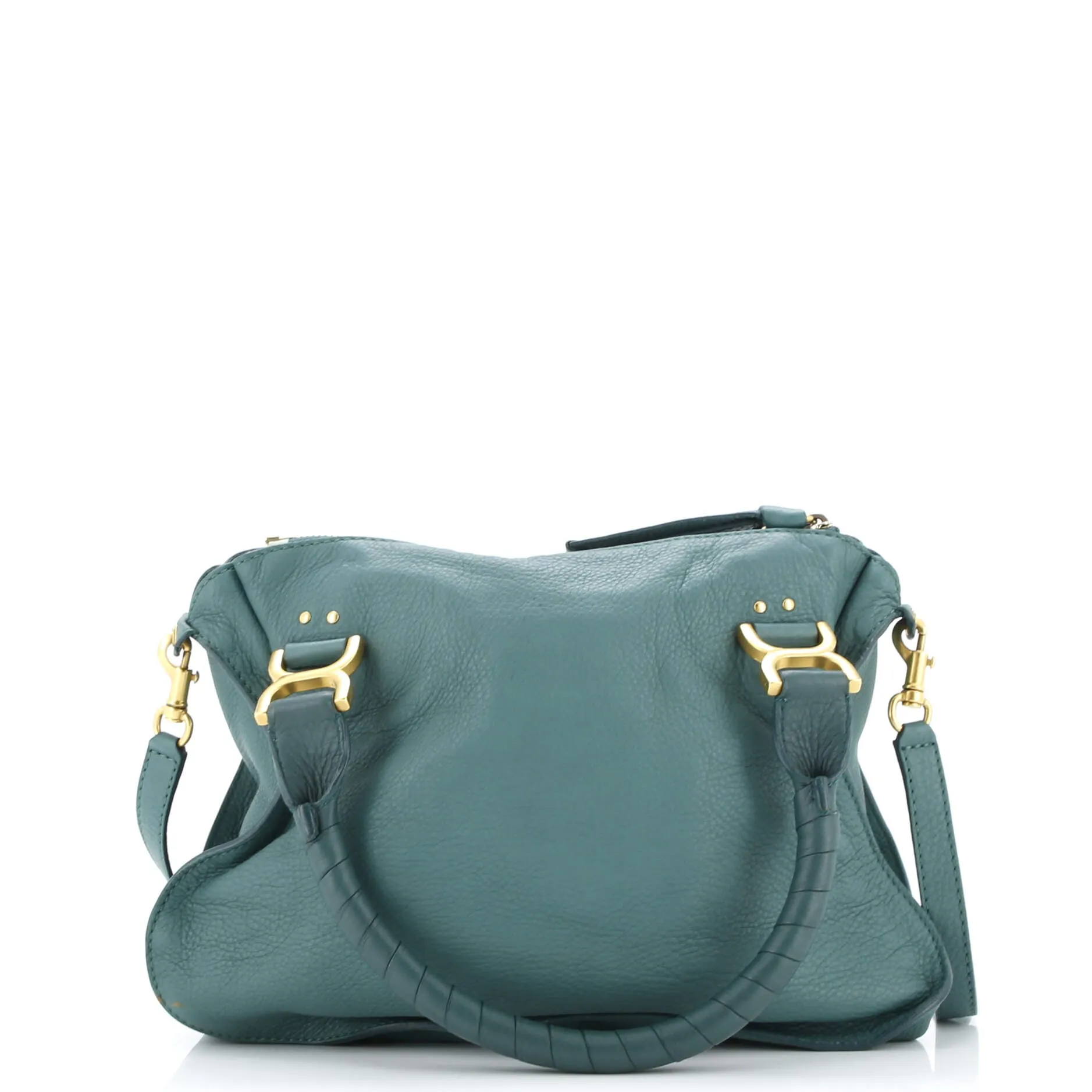 Marcie Satchel Leather Medium