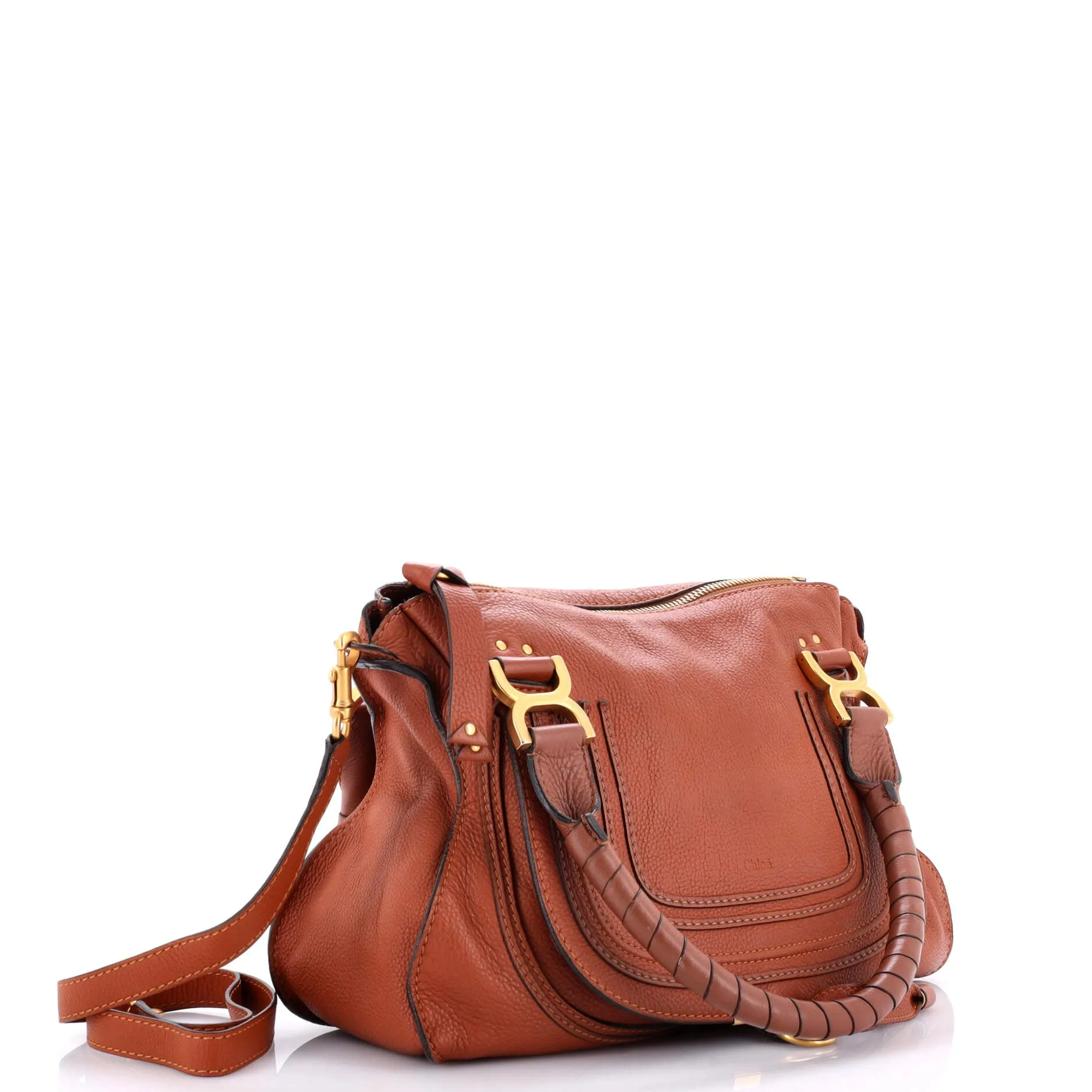 Marcie Satchel Leather Medium