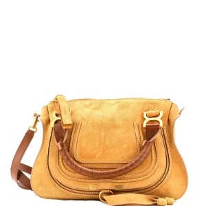 Marcie Satchel Nubuck Medium