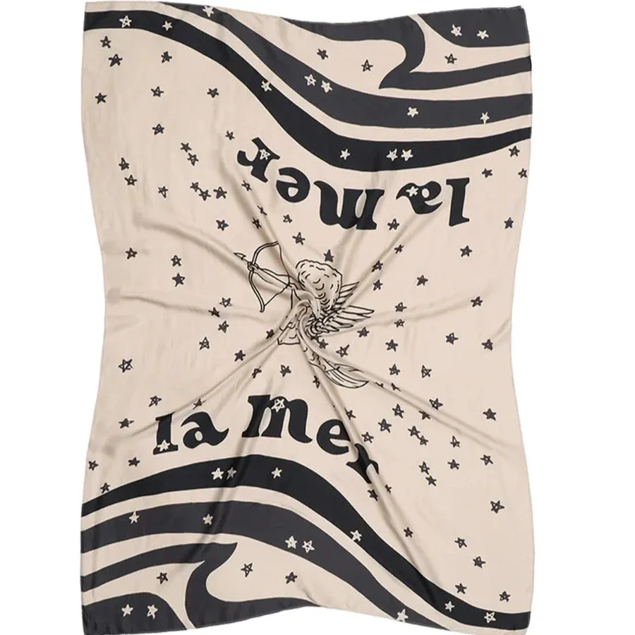 ME369 Lucy Printed Mermaid Scarf