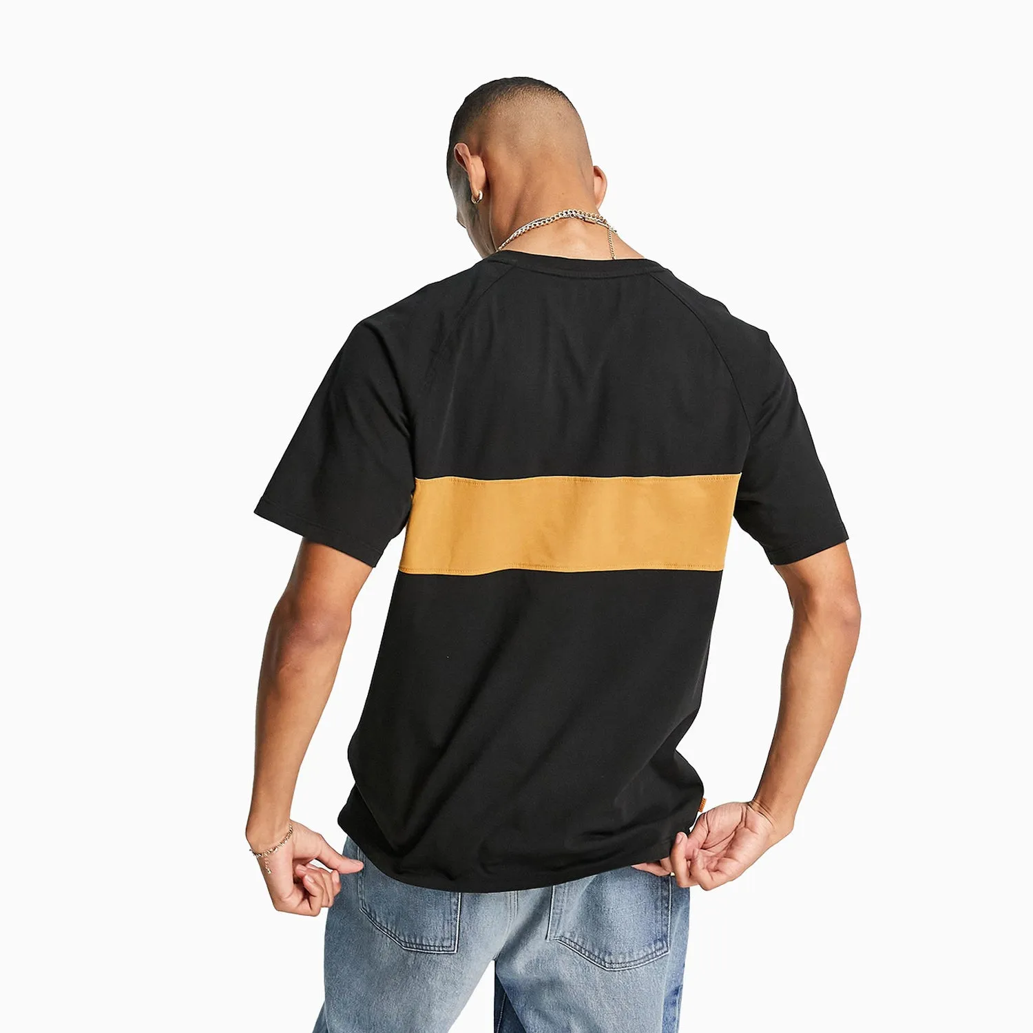 Men's Cut & Sew Short Sleeve T-Shirt