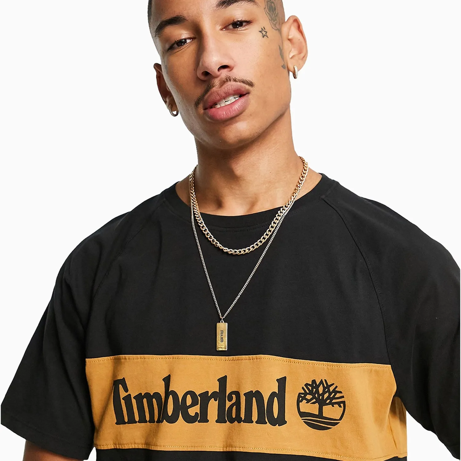 Men's Cut & Sew Short Sleeve T-Shirt