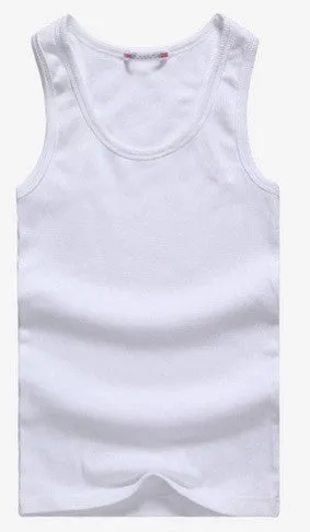 mens t shirts Summer Cotton Slim Fit Men Tank Tops Clothing Bodybuilding Undershirt Golds Fitness tops tees 22151