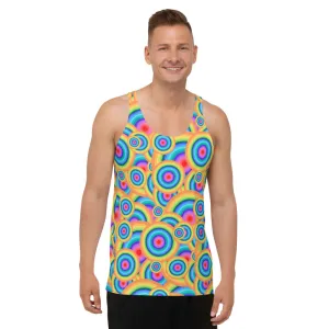 Mens Tank Top, Psychedelic Trippy