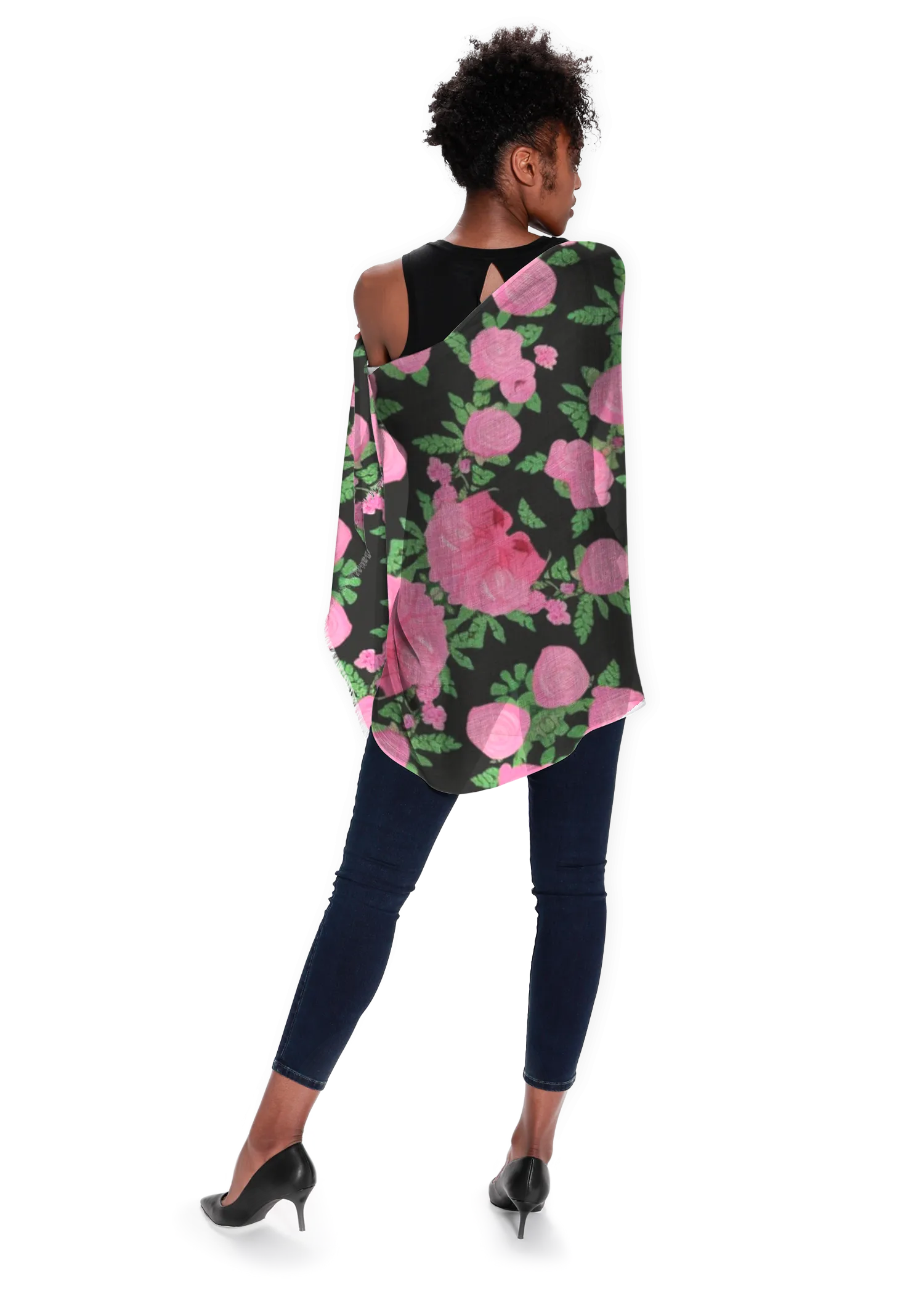 mid century retro floral