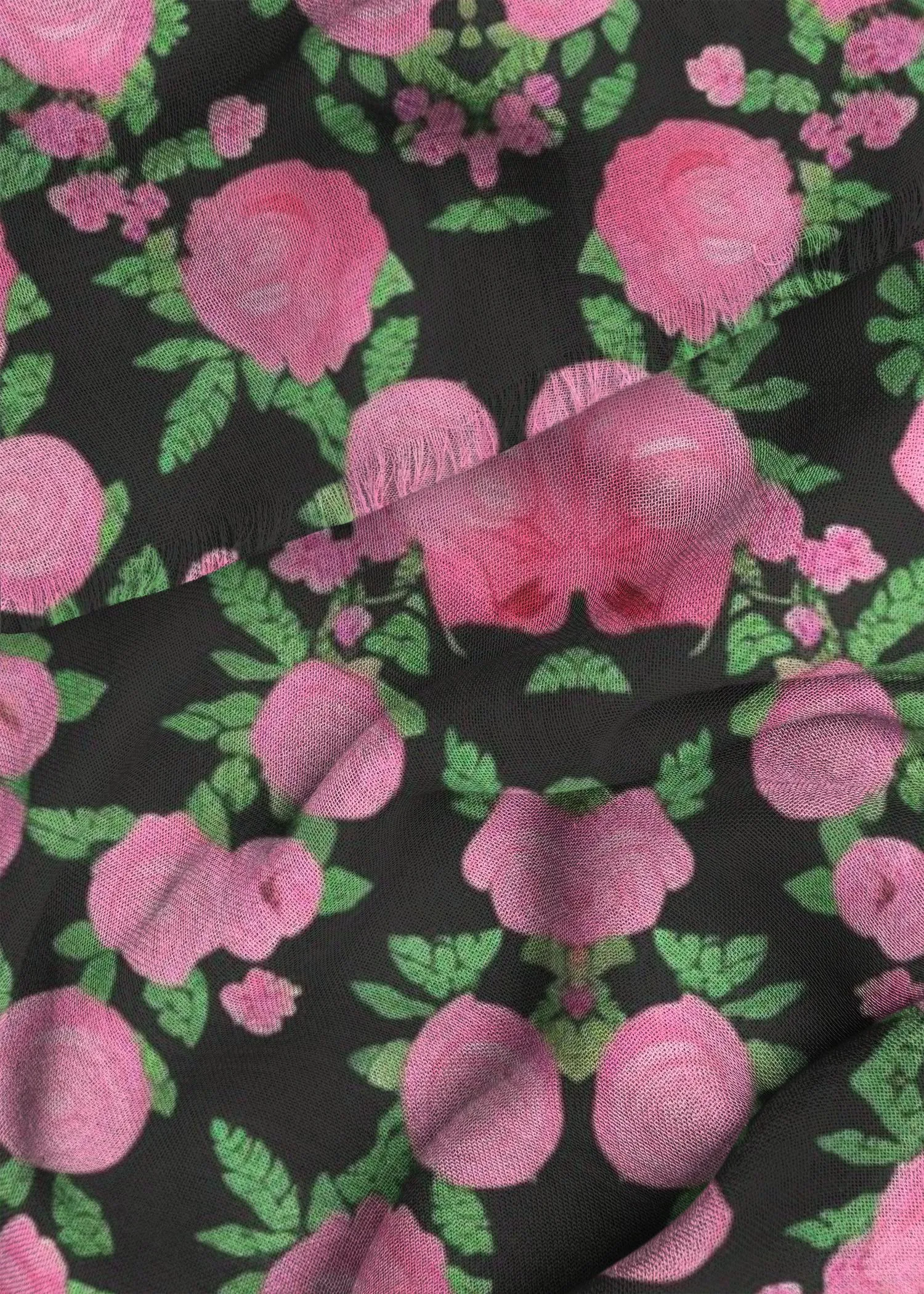 mid century retro floral