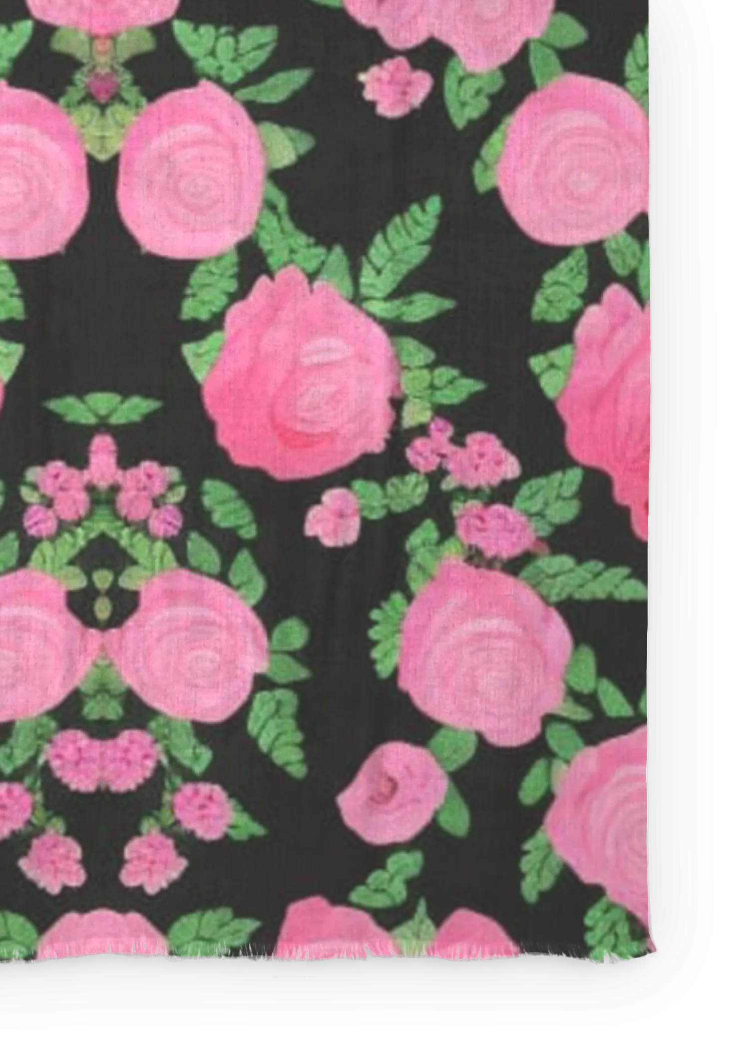 mid century retro floral