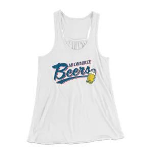 Milwaukee Beers Women's Flowey Tank Top